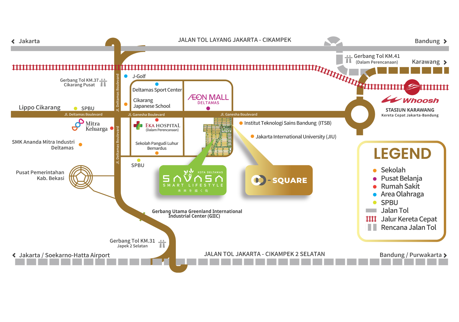 Akses map savasa, lokasi savasa